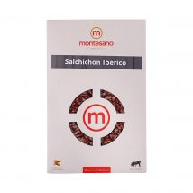 Xúc xích Iberico Cebo - Salchichon muối cắt lát (100g) Montesano